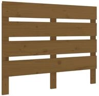 vidaXL Bett Kopfteil Honigbraun 100x3x80 cm Massivholz Kiefer (1-tlg)