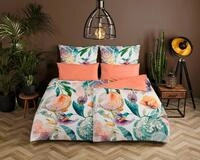 hip Wendebettw&auml;sche BERNICE, Satin, 2 teilig, Mako-Satin, 135x200, Rei&szlig;verschluss,
