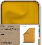 Schlafgut Bettbezug Premium Bettbezug Knitted Jersey (1 St), (1 St), Ton-in-Ton