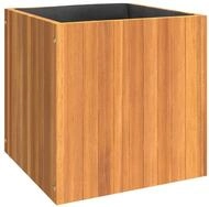 vidaXL Blumentopf Pflanzk&uuml;bel 45x45x45 cm Massivholz (1 St)