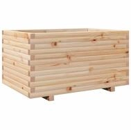 vidaXL Blumentopf Pflanzk&uuml;bel 90x60x49,5 cm Massivholz Kiefer (1 St)