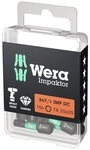 Wera Bit-Set, Sortiment Bit-Box Impaktor 1/4" DIN 3126 C6,3 T25 x 25 mm 10er...
