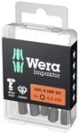 Wera Bit-Set, Sortiment Bit-Box Impaktor 1/4" DIN 3126 E6,3 Innensechskant 6 x...