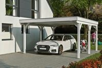 Skanholz Einzelcarport Grunewald, BxT: 427x554 cm, 395 cm Einfahrtsh&ouml;he, mit
