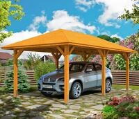 Skanholz Einzelcarport Taunus, BxT: 374x656 cm, 218 cm Einfahrtsh&ouml;he