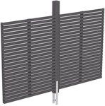 Skanholz Carport-R&uuml;ckwand Rhombus, BxH:291x160 cm