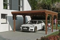Skanholz Einzelcarport Grunewald, BxT: 427x554 cm, 395 cm Einfahrtsh&ouml;he, mit