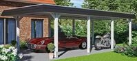 Skanholz Einzelcarport Wendland, BxT: 409x870 cm, 210 cm Einfahrtsh&ouml;he