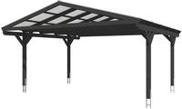 Skanholz Doppelcarport Westerwald, BxT: 570x541 cm, 308 cm Einfahrtsh&ouml;he