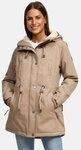 Navahoo Winterjacke Ireliaa mit warmen Teddyfell
