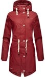 Navahoo Regenjacke Flower of Ocean Wasserdichter Damen Outdoor Regenmantel
