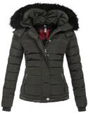 Navahoo Steppjacke Chloe hochwertige Winterjacke mit abnehmbarer Kapuze