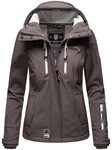 Marikoo Softshelljacke Kleine Zicke sportliche Funktionsjacke