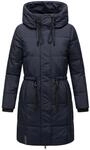 Steppmantel NAVAHOO "Steppmantel Zuckertatze XIV", Damen, Gr. XS, blau (navy),