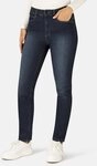 STOOKER WOMEN 5-Pocket-Jeans Milano Denim Basic Magic Shape Fit Jeans Casual...
