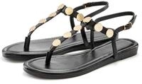 Vivance Sommerschuh, offener Schuh, Sandalette, Sandale mit goldfarbenen