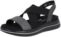 Remonte Riemchensandale, Sommerschuh, Sandalette, Keilabsatz, mit praktischem