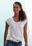 Beachtime Kurzarmshirt mit leicht transparenten Streifen (2er-Pack) aus weicher
