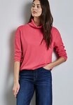 STREET ONE Rollkragenpullover mit Struktur