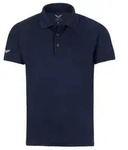 Trigema Poloshirt TRIGEMA Klassisches Poloshirt COOLMAX&reg; (1-tlg) blau 4XL (58/60)