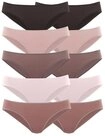 petite fleur Bikinislip (10er-Pack) aus elastischer Baumwolle