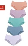 petite fleur Jazz-Pants Slips (5er-Pack) aus weicher Pikee-Qualit&auml;t