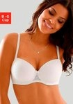 LASCANA Schalen-BH, B&uuml;gel-BH, Dirndl-BH mit graphischer Spitze, Dessous