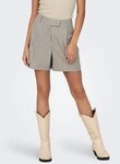 ONLY Shorts ONLLINDA &ndash; Shorts mit hoher Taille und weitem Beinschnitt Materialmix,