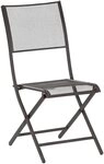 MERXX Gartenstuhl Samos (Set, 2 St), 2er Set, stapelbar, Oval-Stahlrohr-Gestell 30x15