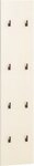 welltime Garderobenpaneel Lovund, Breite 24 cm, 8 Kleiderhaken