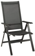 acamp Klappstuhl Moderner Aluminium Outdoor Stuhl f&uuml;r Balkon & Terrasse (ergonomisch