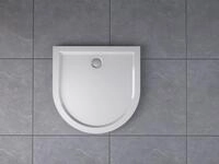 Fischer und Adamek Duschwanne Duschtasse Duschwanne Halbkreis U-Form halbrund...