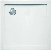 Sanotechnik Duschwanne SMC, quadratisch, Kunststoff, eckig, BxT: 90 x 90 cm