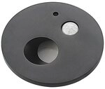 Arcchio Strahler Neru, Modern, Aluminium, Schwarz, 1 flammig, inkl. Leuchtmittel,mit