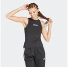 adidas Sportswear Tanktop ESSENTIALS LINEAR SLIM COTTON