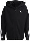 adidas Sportswear Kapuzensweatshirt U FI 3S FZ HD BLACK/WHITE