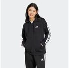 adidas Sportswear Kapuzensweatshirt ESSENTIALS 3-STREIFEN FULL-ZIP FLEECE