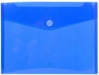 EXACOMPTA Prospekth&uuml;lle 10x Packung 5 Prospekttaschen aus PP, A4 - Blau - 56422E,