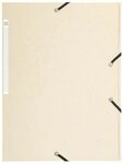 EXACOMPTA Organisationsmappe 25x Sammelmappe +Gummizug 3 Klappen Karton A4 MAXI