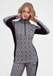 Kari Traa Funktionsshirt Rose mit tollem Norweger-Muster