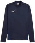 PUMA Sweatshirt PUMA teamGOAL Training 1/4 Zip Sweatshirt Herren Polyester