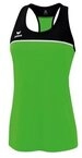 Erima Tanktop Sport-Tank Top Change (100% rec. Polyester) gr&uuml;n/schwarz Damen