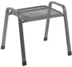 Greemotion Gartenlounge-Hocker Stapelhocker Stahlhocker Gartenhocker Sitzgelegenheit