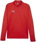 PUMA Fu&szlig;balltrikot PUMA teamFINAL Training 1/4 Zip Sweatshirt Teamsport