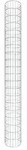 Gabiona Steins&auml;ule Gabionens&auml;ule Durchmesser 32 cm, MW 5 x 10 cm rund -...