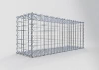 Gabiona Drahtkorb, Gabionen 100 x 40 x 30 versch. Tiefen MW 5 x 5