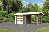 Karibu Gartenhaus Karibu Gartenhaus Theres, 28 mm, 528 x 270 cm, Typ 3,...