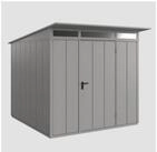 H&ouml;rmann Ecostar Ger&auml;tehaus Elegant mit Pultdach (248 x 283 cm), Metall
