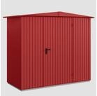 H&ouml;rmann Ecostar Ger&auml;tehaus Trend mit Satteldach (259 x 121 cm), Metall, ohne