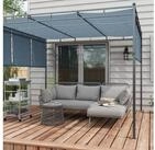 Outsunny Gartenlounge-Set Gartenm&ouml;bel-Set mit Kissen mit Beistelltisch,...